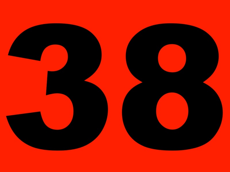 38. Thirty-Eight