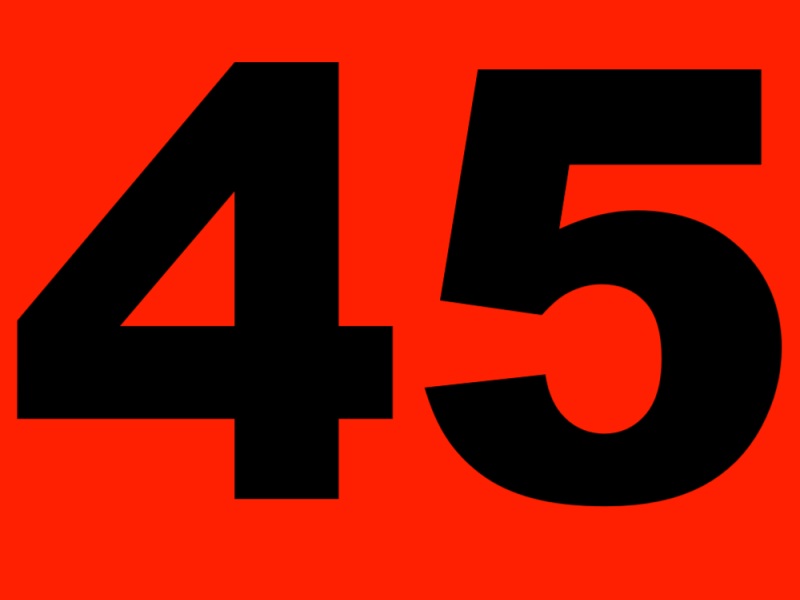 45. Forty-Five
