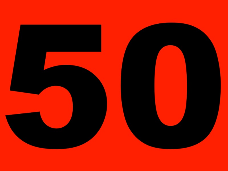 50. Fifty