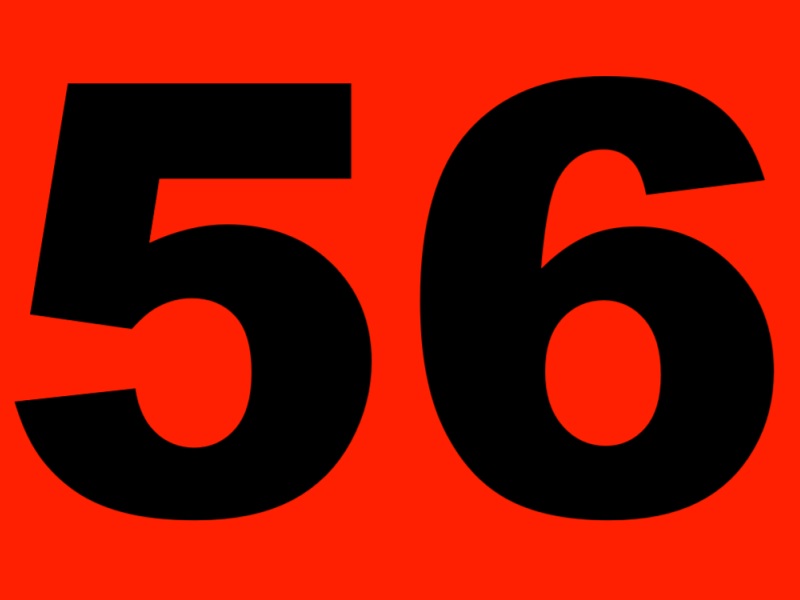 56. Fifty-Six