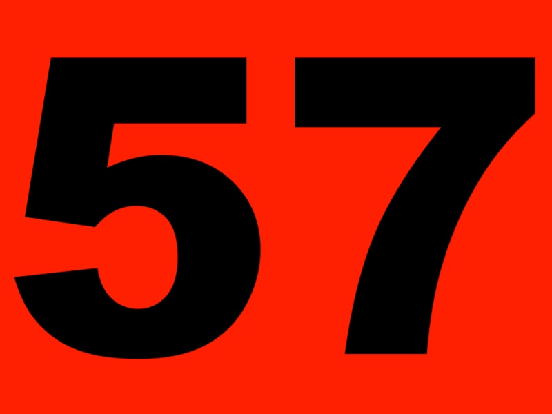 57. Fifty-Seven