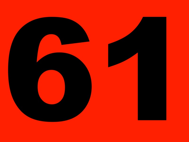 61. Sixty-One