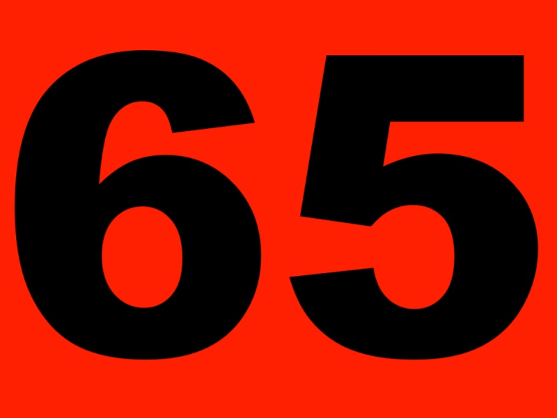 65. Sixty-Five