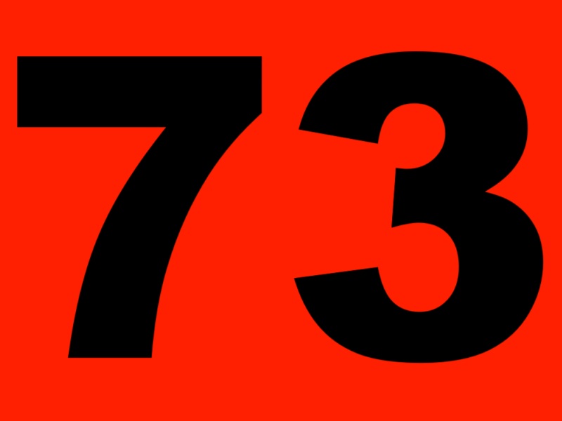 73. Seventy-Three