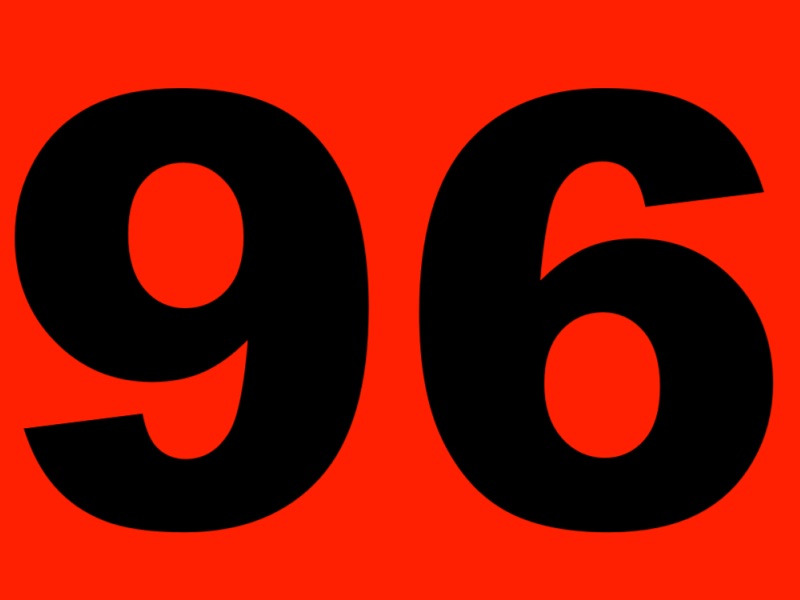 96. Ninety-Six